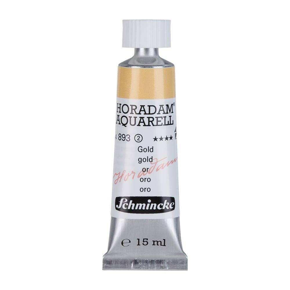 Schmincke Horadam Aquarell Artist Sulu Boya 15 ml Tüp Seri 2 893 Gold