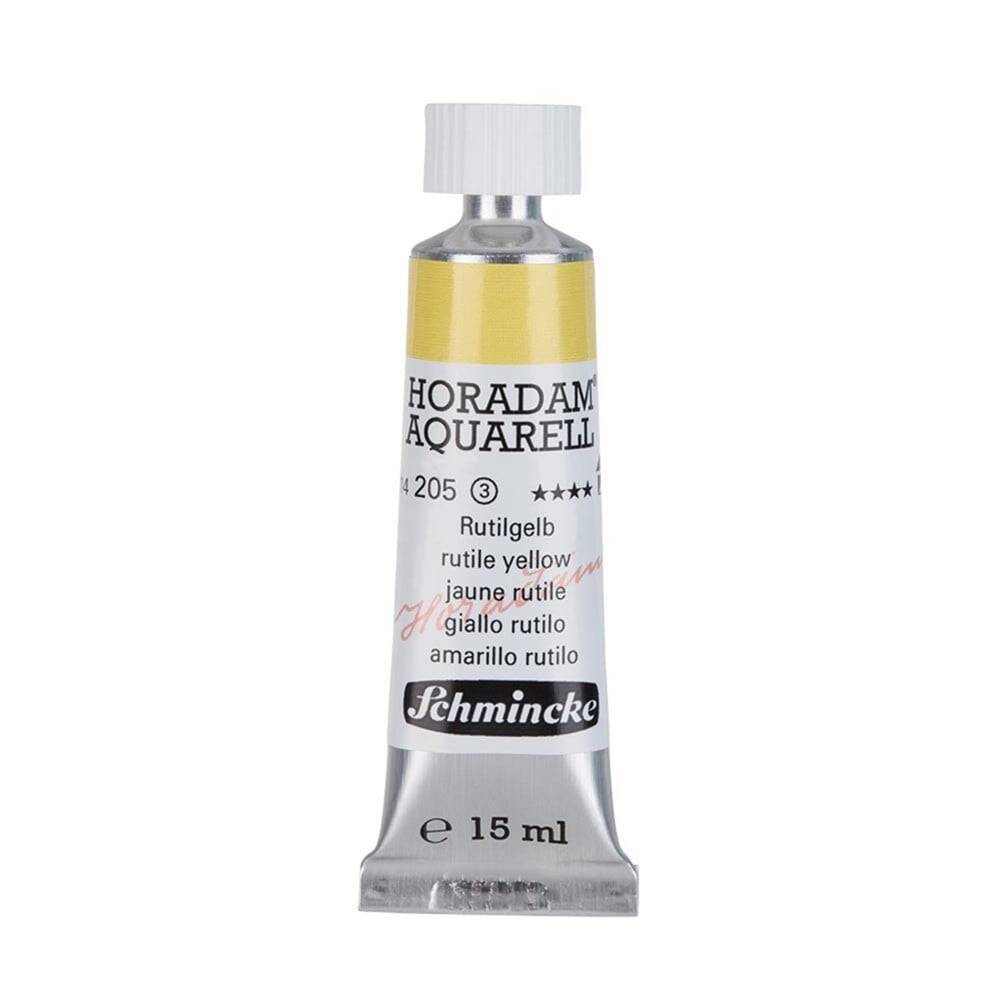 Schmincke Horadam Aquarell Artist Sulu Boya 15 ml Tüp Seri 3 205 Rutile Yellow