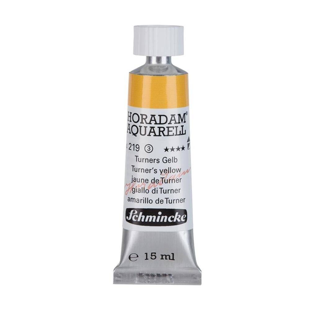 Schmincke Horadam Aquarell Artist Sulu Boya 15 ml Tüp Seri 3 219 TurnerS Yellow