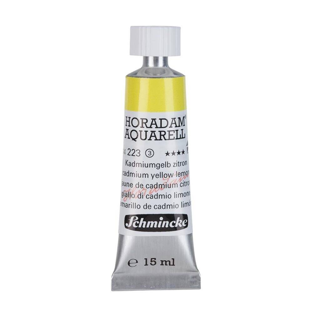 Schmincke Horadam Aquarell Artist Sulu Boya 15 ml Tüp Seri 3 223 Cadmium Yellow Lemon