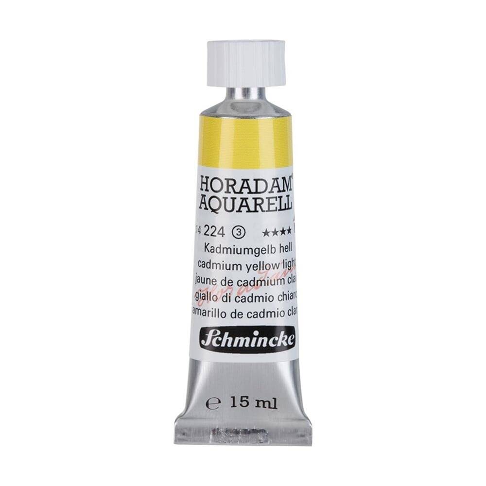 Schmincke Horadam Aquarell Artist Sulu Boya 15 ml Tüp Seri 3 224 Cadmium Yellow Light