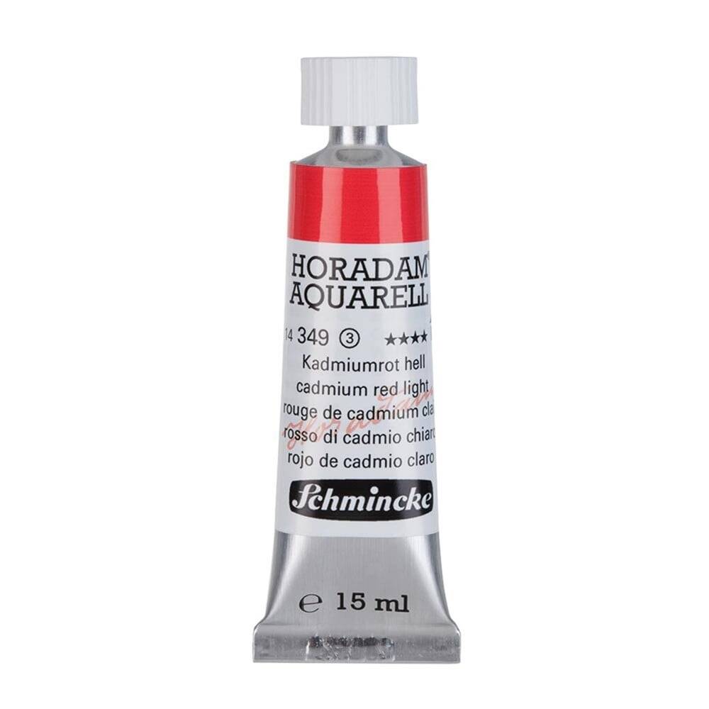 Schmincke Horadam Aquarell Artist Sulu Boya 15 ml Tüp Seri 3 349 Cadmium Red Light