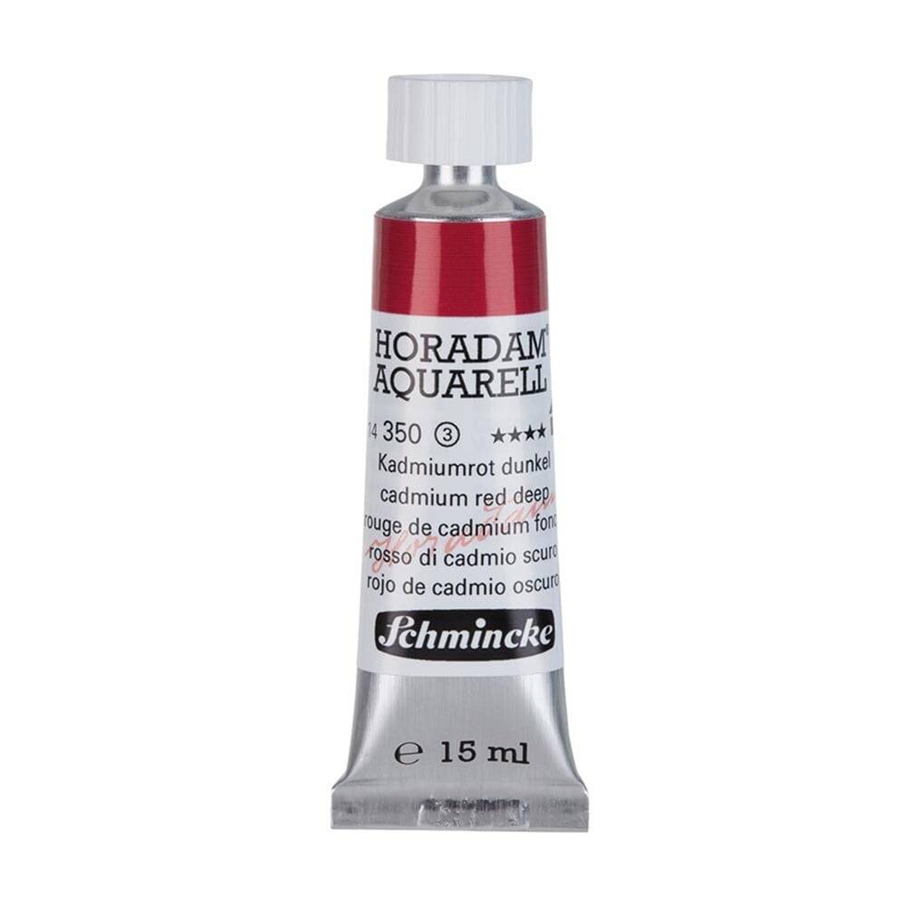 Schmincke Horadam Aquarell Artist Sulu Boya 15 ml Tüp Seri 3 350 Cadmium Red Deep
