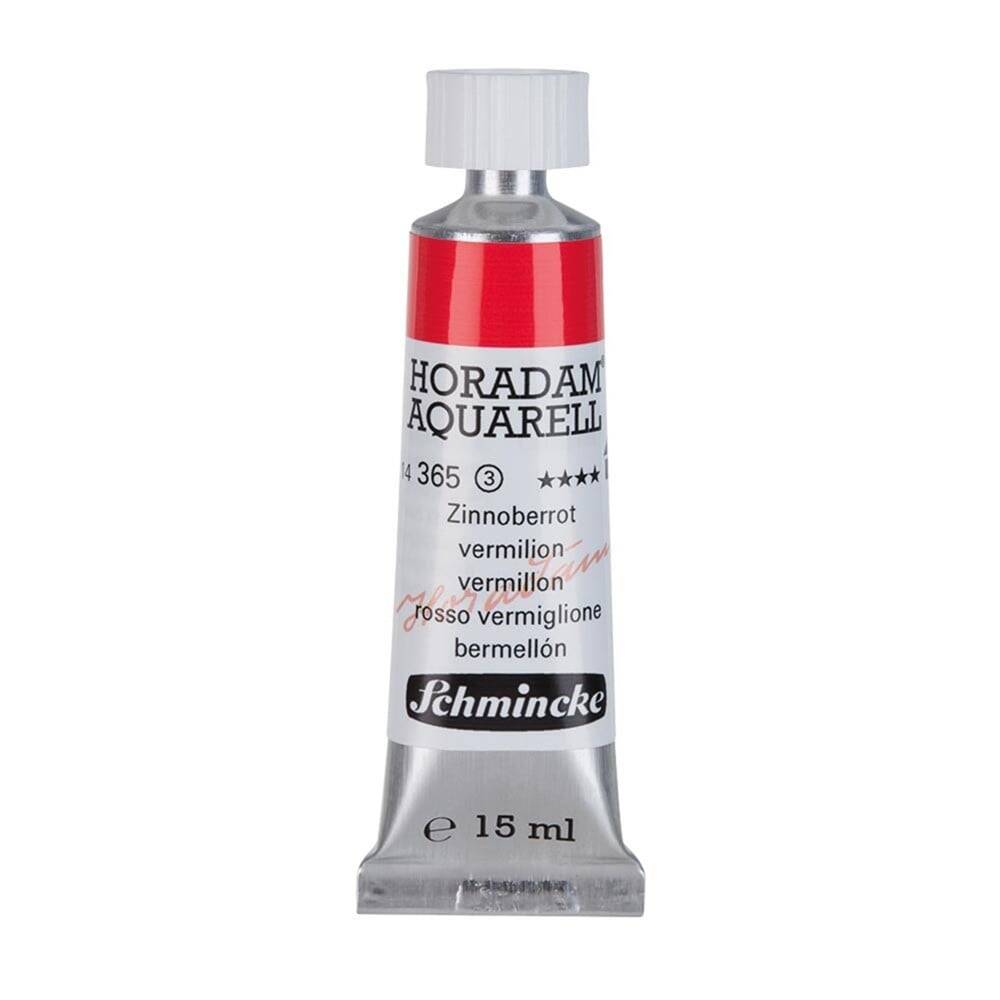 Schmincke Horadam Aquarell Artist Sulu Boya 15 ml Tüp Seri 3 365 Vermilion