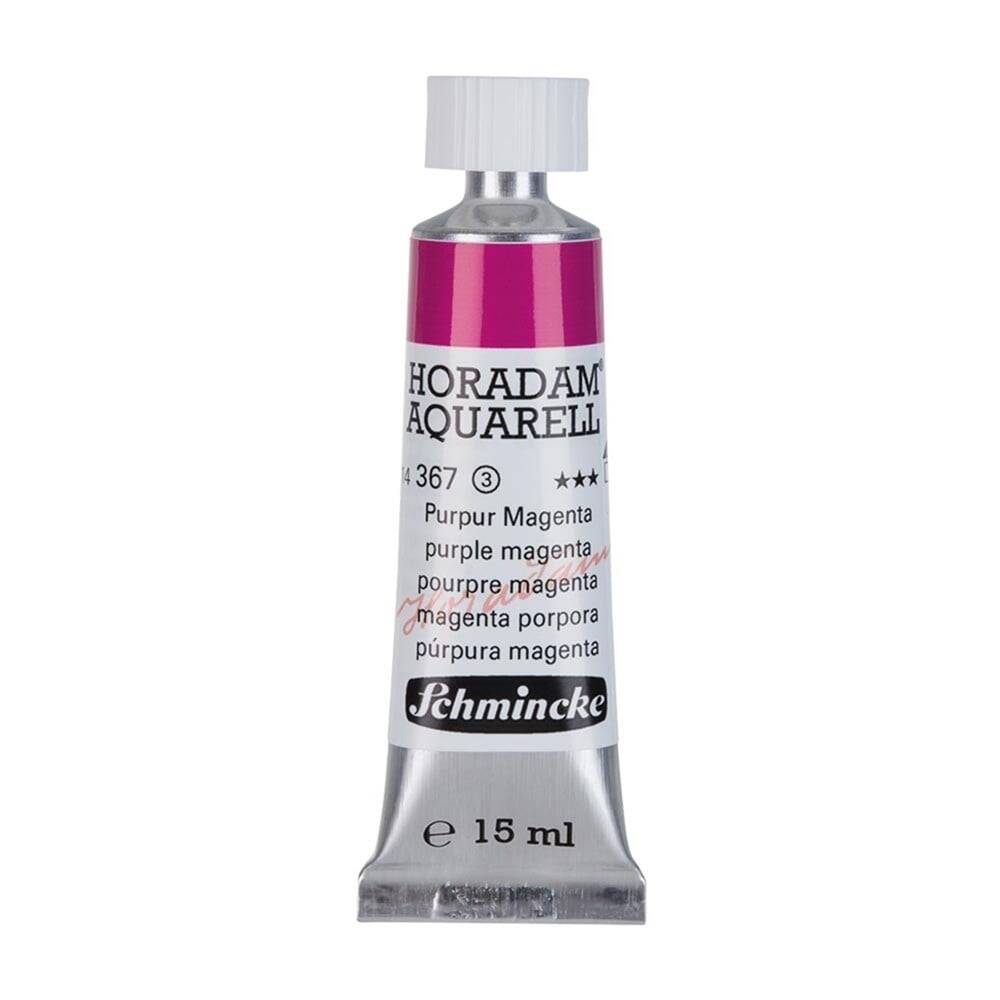Schmincke Horadam Aquarell Artist Sulu Boya 15 ml Tüp Seri 3 367 Purple Magenta