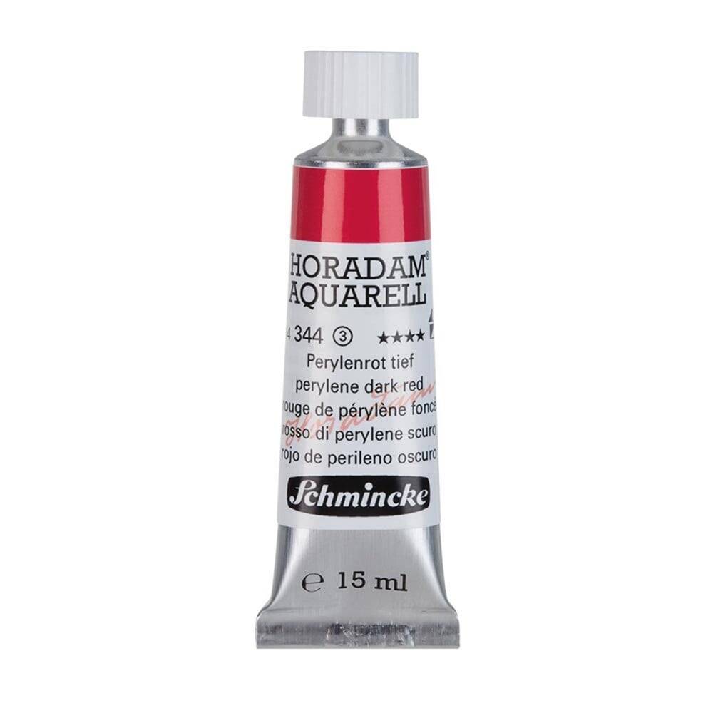 Schmincke Horadam Aquarell Artist Sulu Boya 15 ml Tüp Seri 3 Perylene Dark Red