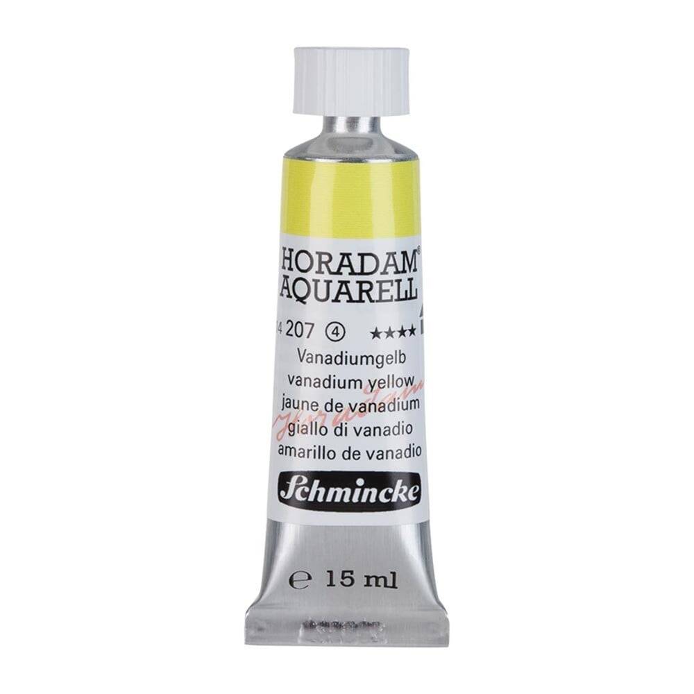 Schmincke Horadam Aquarell Artist Sulu Boya 15 ml Tüp Seri 4 207 Vanadium Yellow