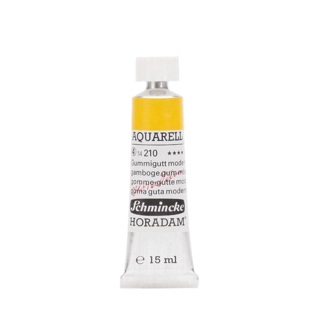 Schmincke Horadam Aquarell Artist Sulu Boya 15 ml Tüp Seri 4 210 Gamboge Gum Modern