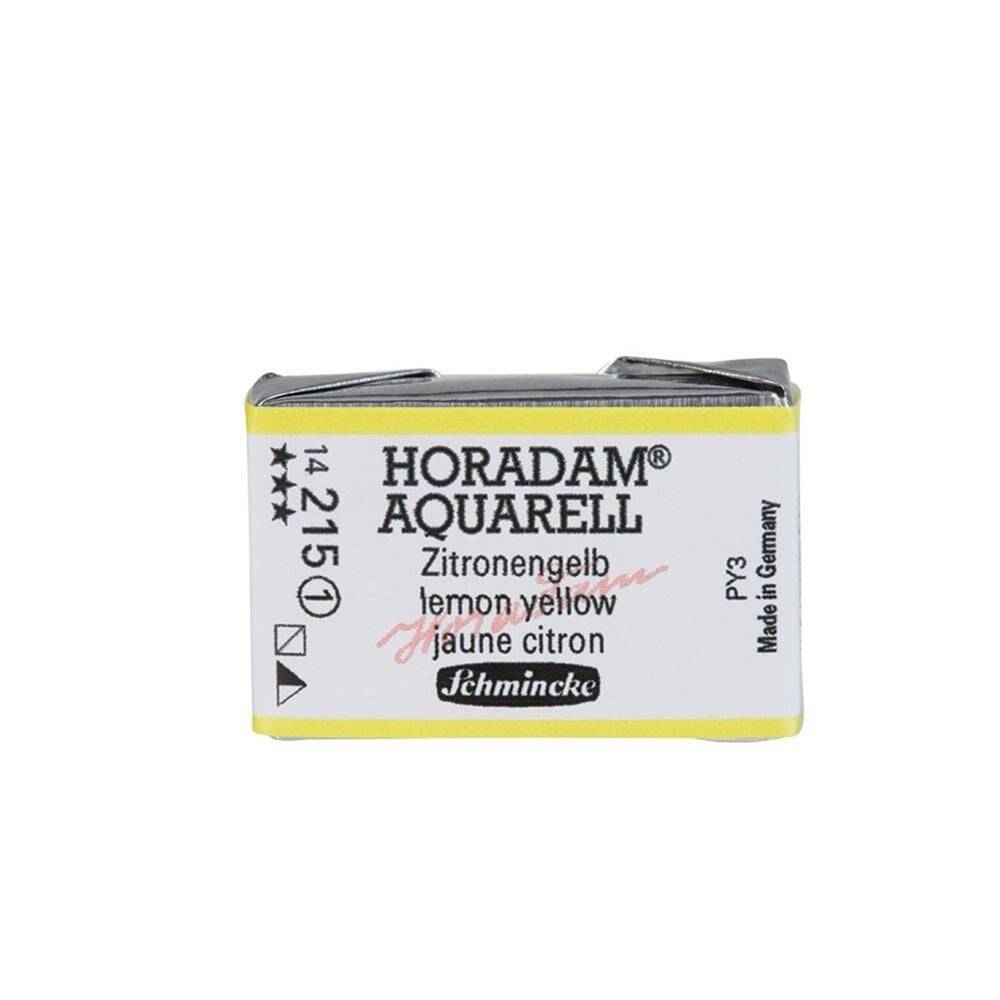 Schmincke Horadam Aquarell Artist Sulu Boya Tam Tablet Seri 1 215 Lemon Yellow