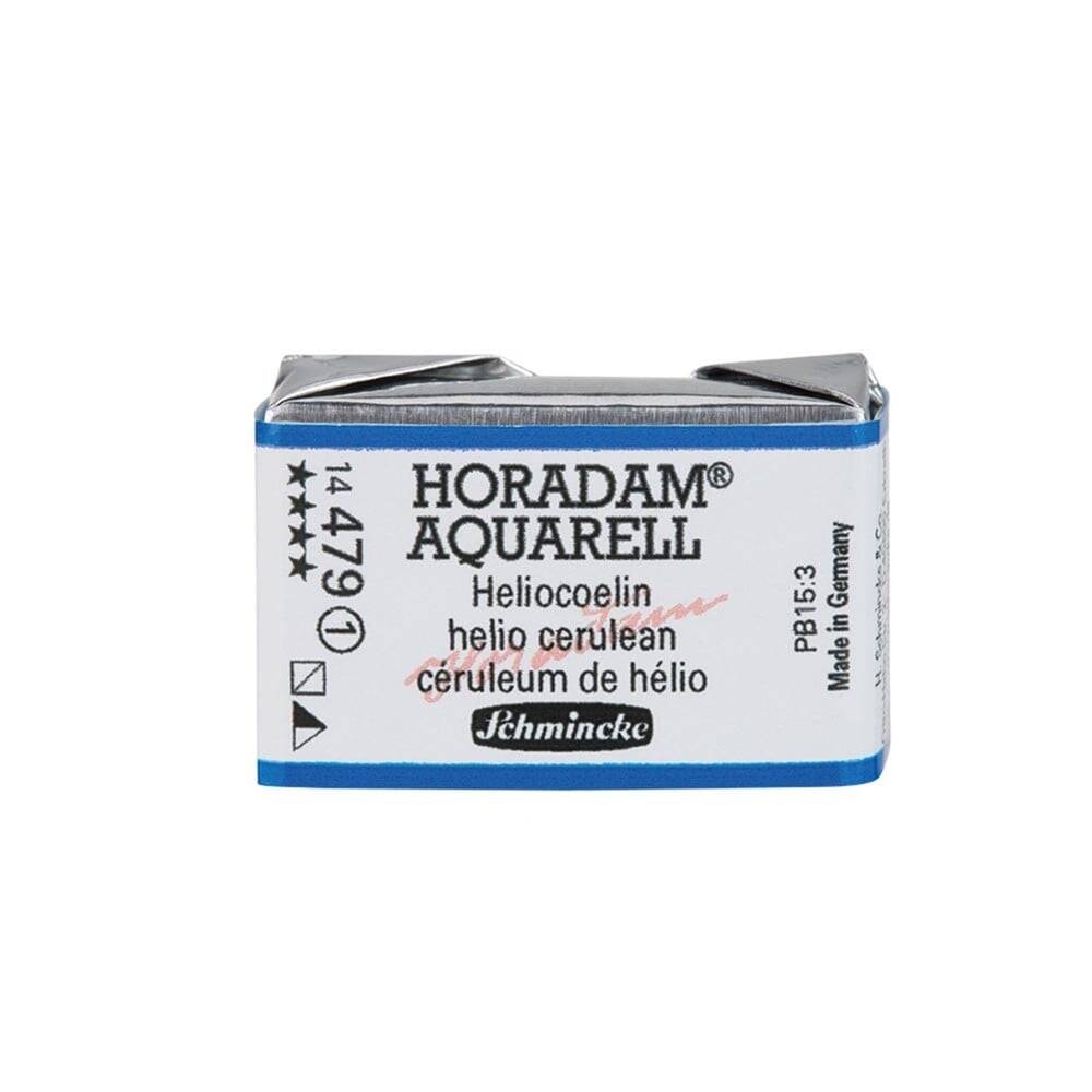 Schmincke Horadam Aquarell Artist Sulu Boya Tam Tablet Seri 1 479 Helio Cerulean