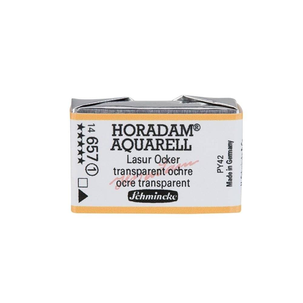 Schmincke Horadam Aquarell Artist Sulu Boya Tam Tablet Seri 1 657 Transparent Ochre