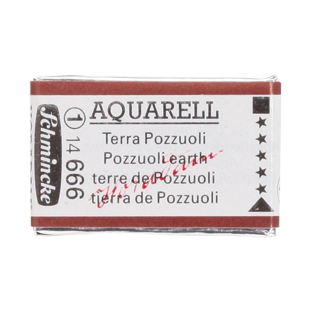 Schmincke Horadam Aquarell Artist Sulu Boya Tam Tablet Seri 1 666 Pozzuoli Earth