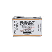 Schmincke Horadam Aquarell Artist Sulu Boya Tam Tablet Seri 1 667 Raw Umber