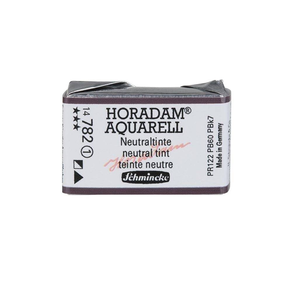 Schmincke Horadam Aquarell Artist Sulu Boya Tam Tablet Seri 1 782 Neutral Tint