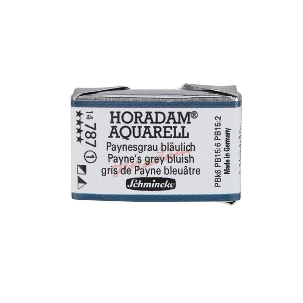 Schmincke Horadam Aquarell Artist Sulu Boya Tam Tablet Seri 1 787 PayneS Grey Bluish