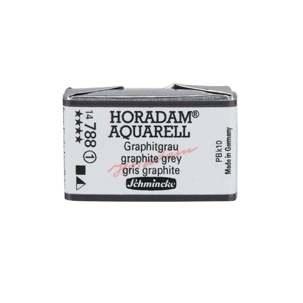 Schmincke Horadam Aquarell Artist Sulu Boya Tam Tablet Seri 1 788 Graphite Grey