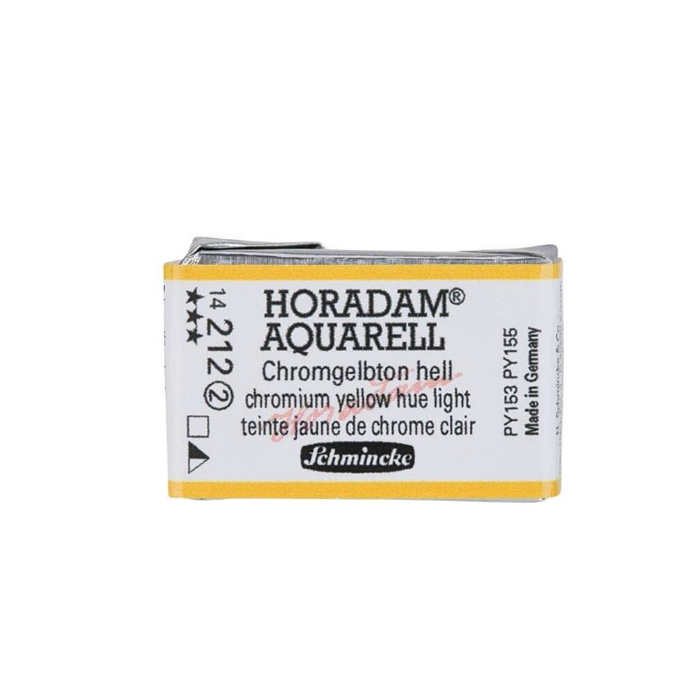 Schmincke Horadam Aquarell Artist Sulu Boya Tam Tablet Seri 2 212 Chrome Yellow Light No Lead