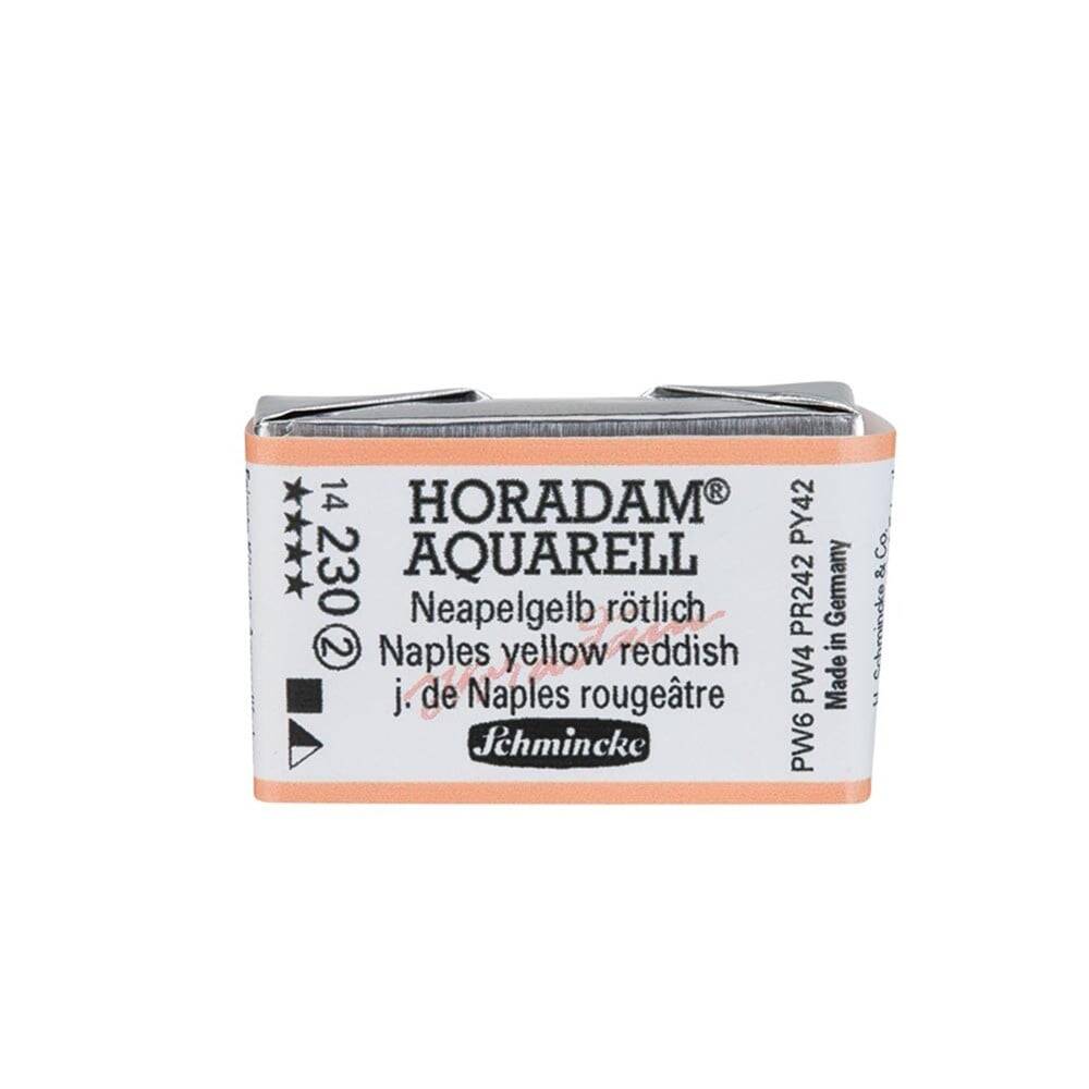 Schmincke Horadam Aquarell Artist Sulu Boya Tam Tablet Seri 2 230 Naples Yellow Reddish