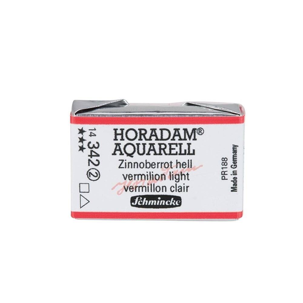 Schmincke Horadam Aquarell Artist Sulu Boya Tam Tablet Seri 2 342 Vermilion Light