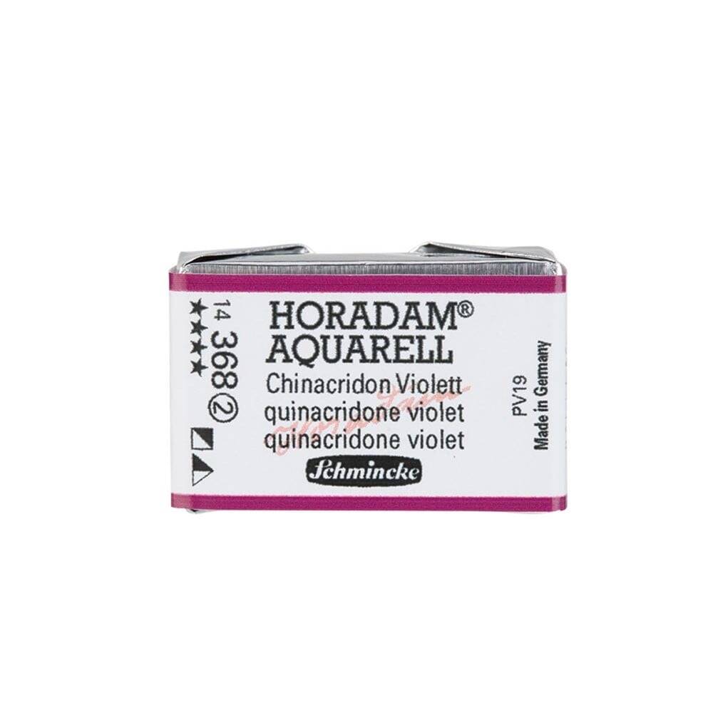 Schmincke Horadam Aquarell Artist Sulu Boya Tam Tablet Seri 2 368 Quinacridone Violet