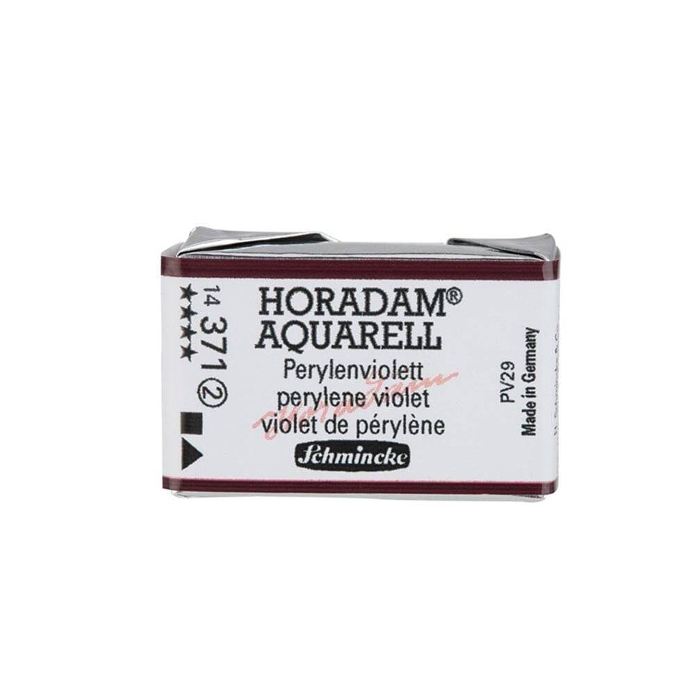 Schmincke Horadam Aquarell Artist Sulu Boya Tam Tablet Seri 2 371 Perylene Violet