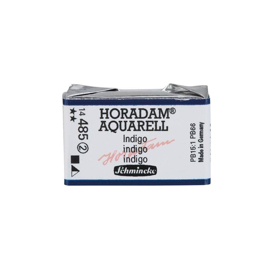Schmincke Horadam Aquarell Artist Sulu Boya Tam Tablet Seri 2 485 Indigo
