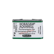 Schmincke Horadam Aquarell Artist Sulu Boya Tam Tablet Seri 2 534 Permanent Green Olive