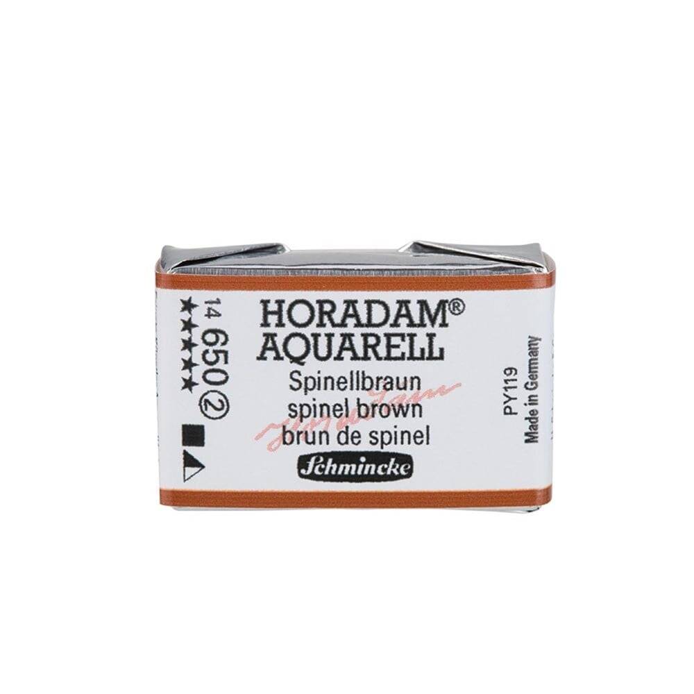 Schmincke Horadam Aquarell Artist Sulu Boya Tam Tablet Seri 2 650 Spinel Brown