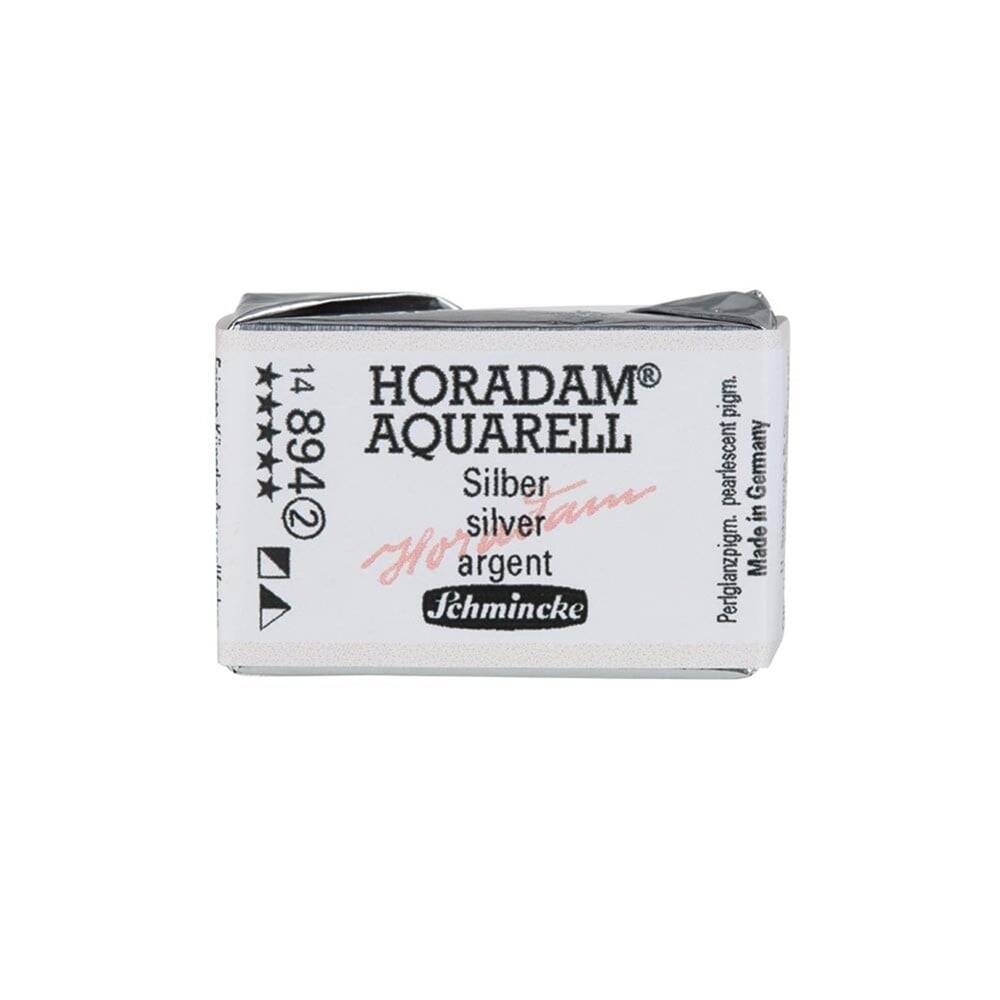 Schmincke Horadam Aquarell Artist Sulu Boya Tam Tablet Seri 2 894 Silver