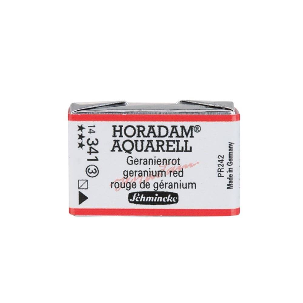 Schmincke Horadam Aquarell Artist Sulu Boya Tam Tablet Seri 3 341 Granium Red