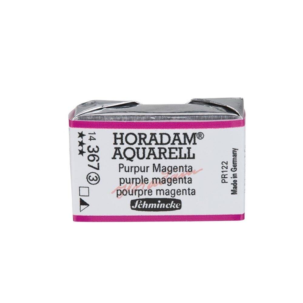 Schmincke Horadam Aquarell Artist Sulu Boya Tam Tablet Seri 3 367 Purple Magenta