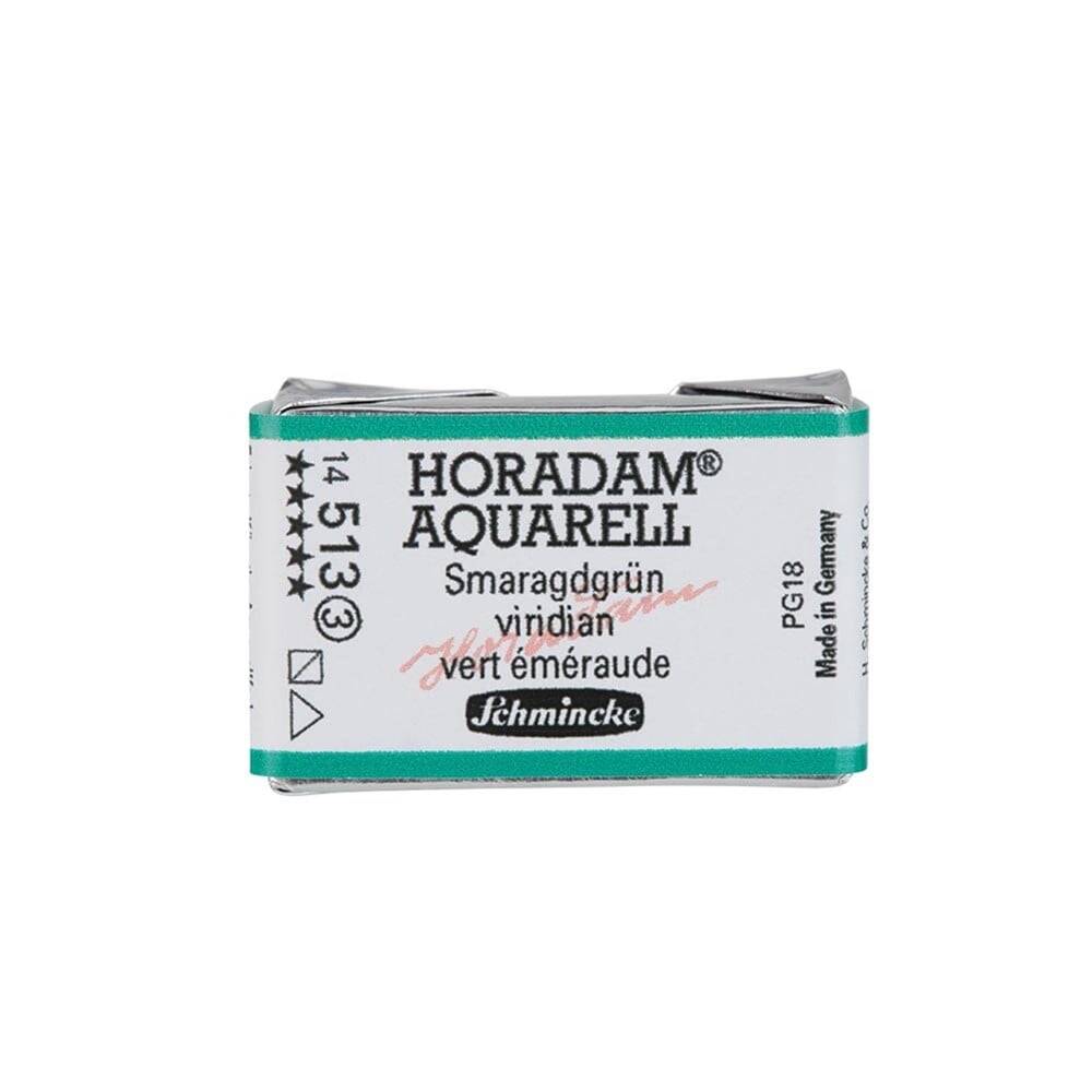 Schmincke Horadam Aquarell Artist Sulu Boya Tam Tablet Seri 3 513 Viridian