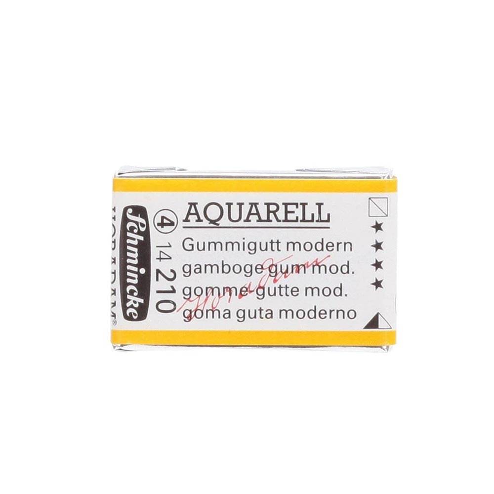 Schmincke Horadam Aquarell Artist Sulu Boya Tam Tablet Seri 4 210 Gamboge Gum Modern