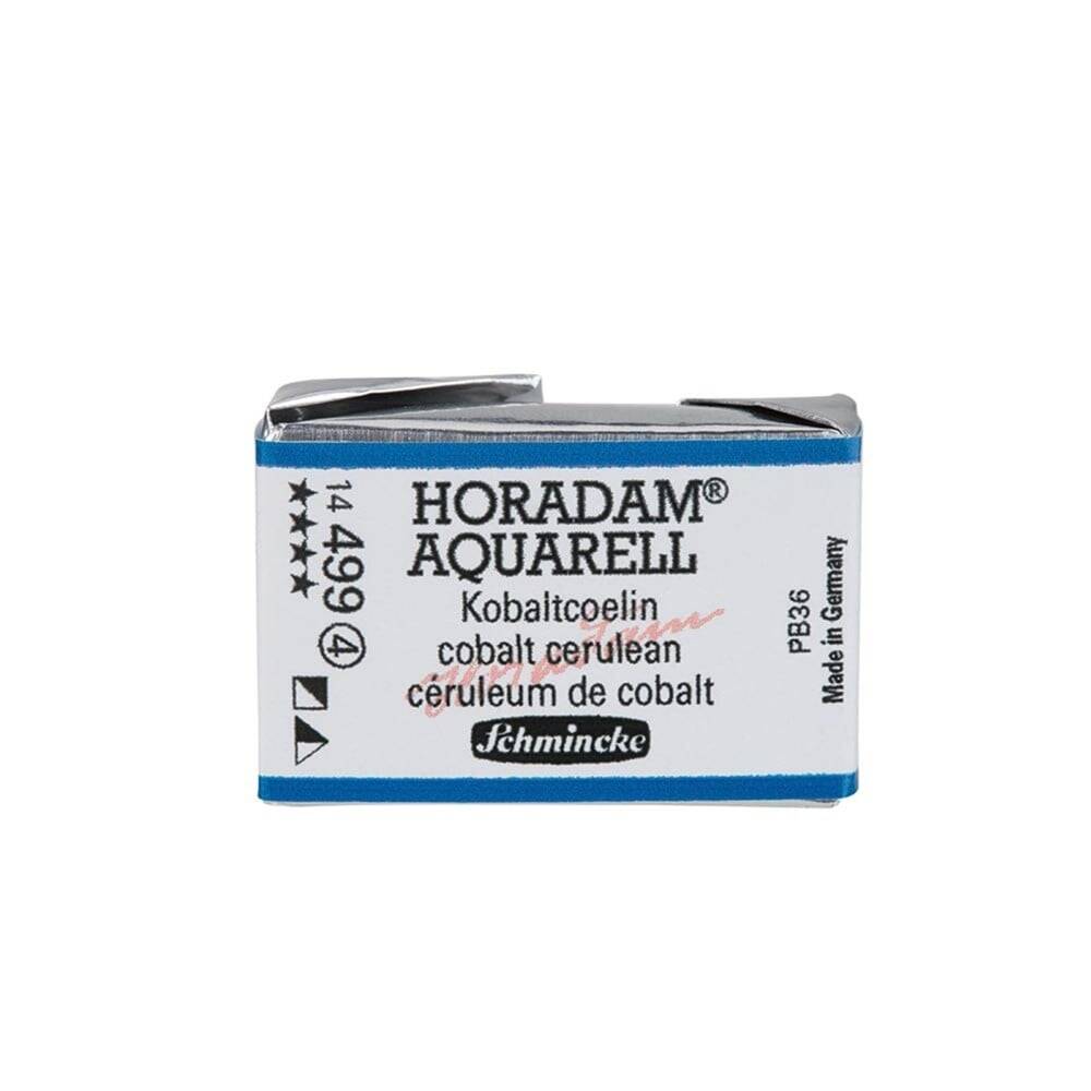 Schmincke Horadam Aquarell Artist Sulu Boya Tam Tablet Seri 4 499 Cobalt Cerulean