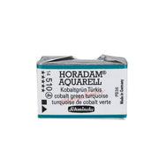 Schmincke Horadam Aquarell Artist Sulu Boya Tam Tablet Seri 4 510 Cobalt Green Turquoise