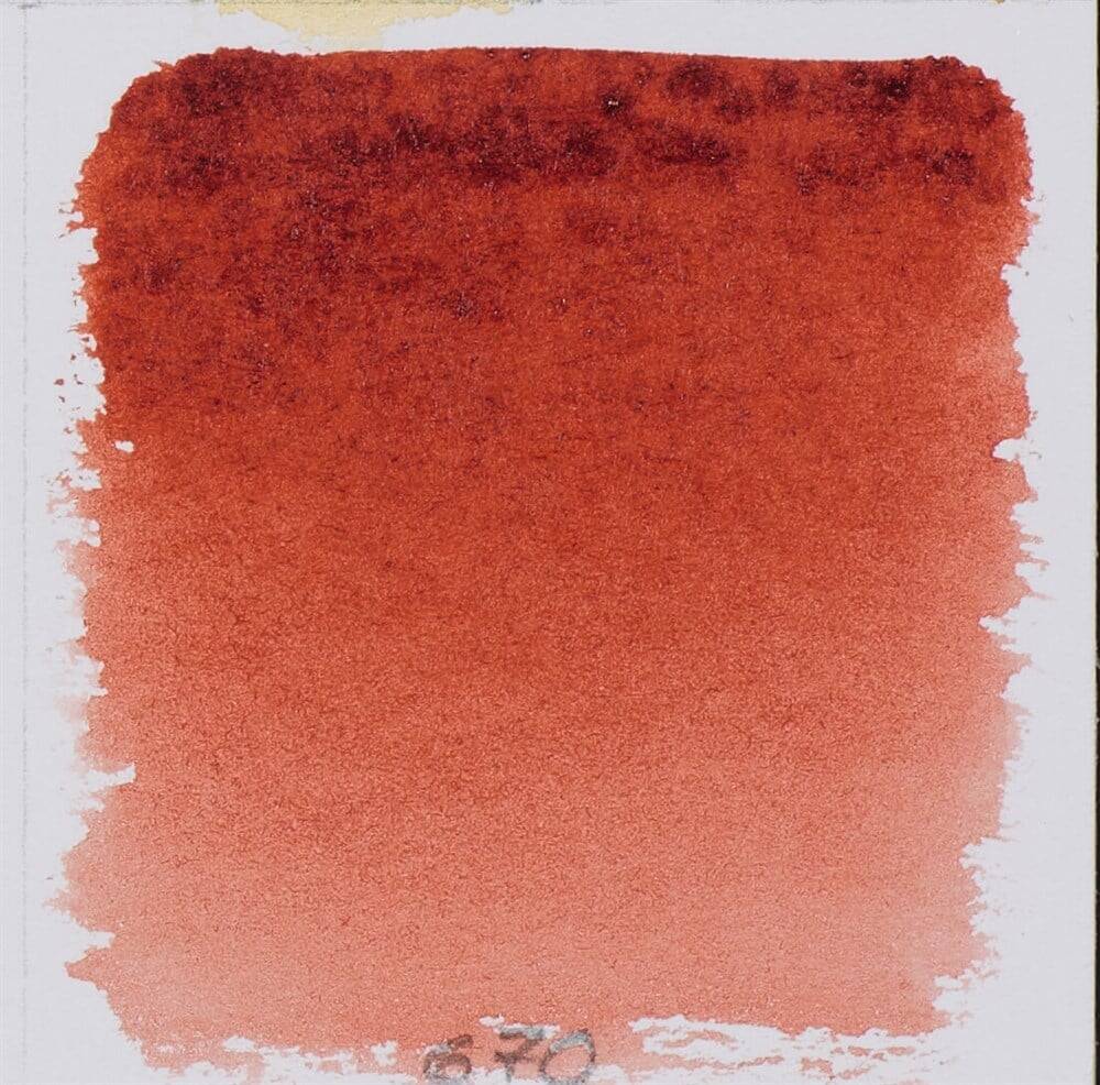 Schmincke Horadam Aquarell Artist Sulu Boya Yarım Tablet Seri 2 670 Madder Brown