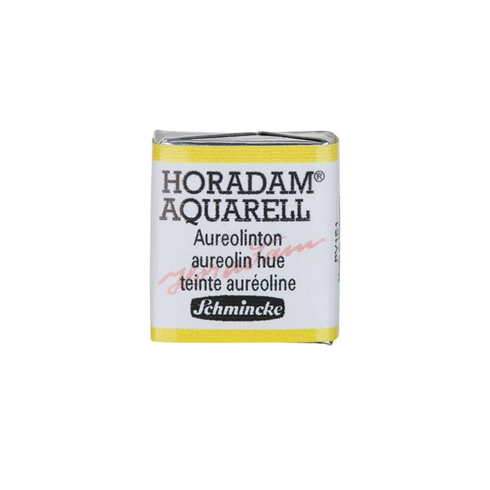 Schmincke Horadam Aquarell Artist Sulu Boya Yarım Tablet Seri 3 208 Aureolin Modern