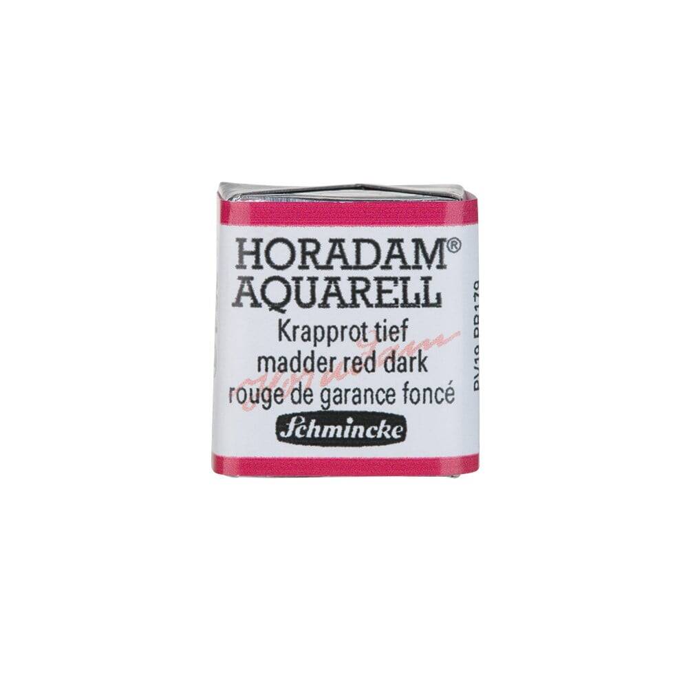 Schmincke Horadam Aquarell Artist Sulu Boya Yarım Tablet Seri 3 354 Madder Red Dark