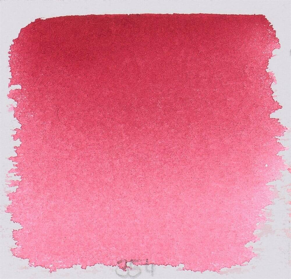 Schmincke Horadam Aquarell Artist Sulu Boya Yarım Tablet Seri 3 354 Madder Red Dark