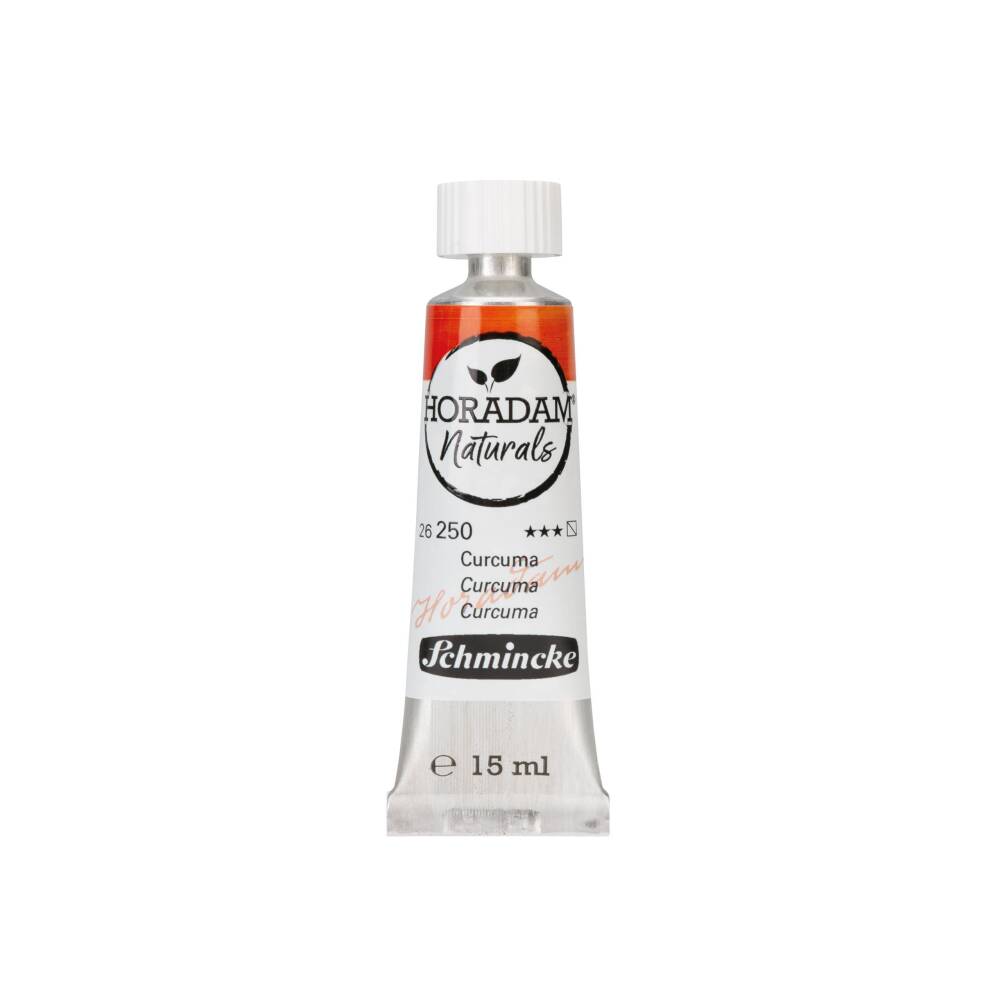 Schmincke Horadam Aquarell Naturals Vegan Suluboya 15 ml Tüp 250 Curcuma