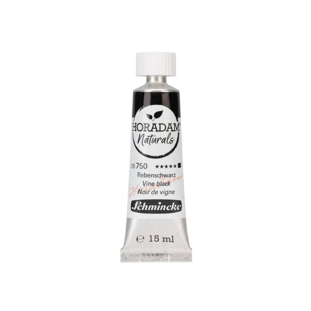 Schmincke Horadam Aquarell Naturals Vegan Suluboya 15 ml Tüp 750 Vine Black