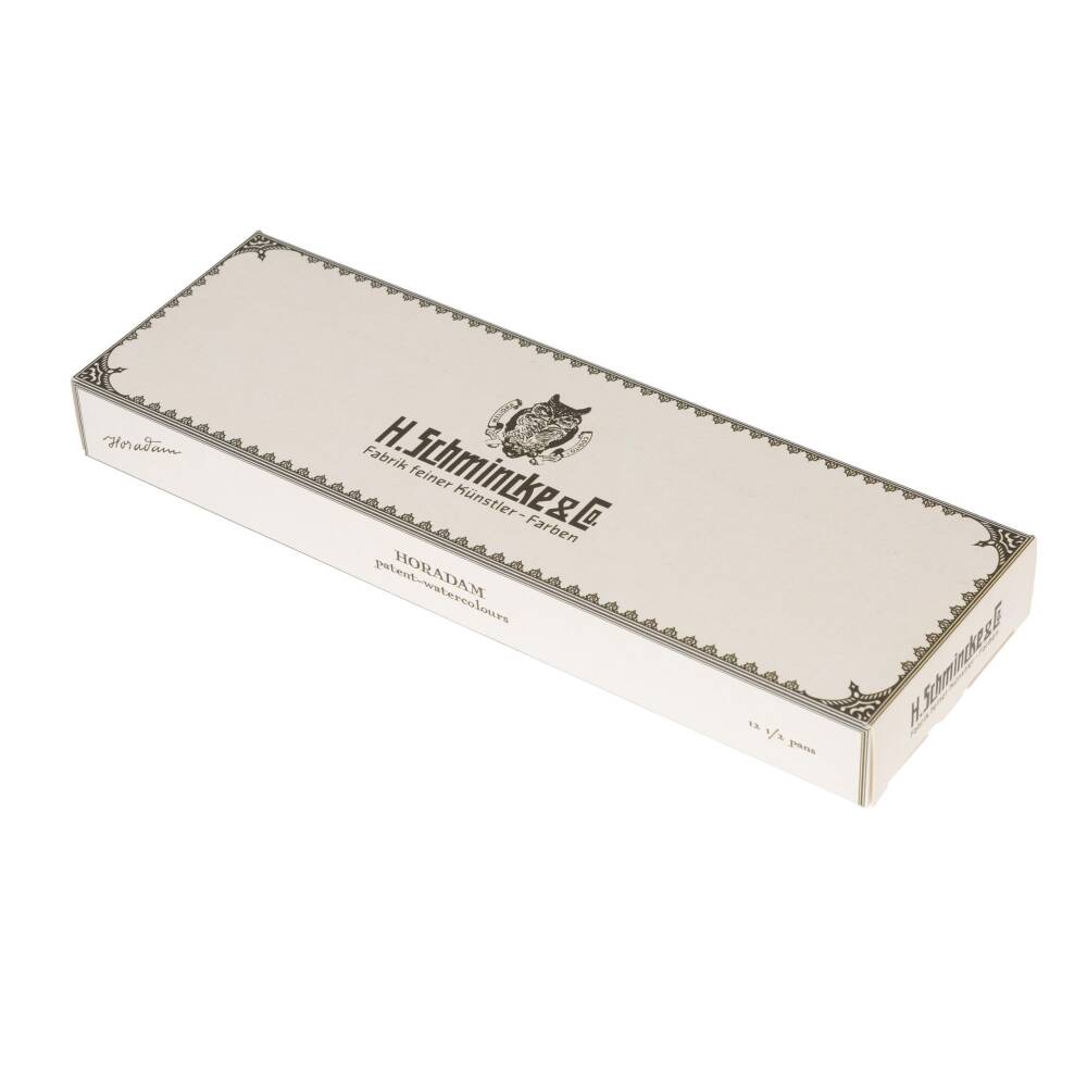 Schmincke Horadam Aquarell Özel Üretim Retro Suluboya Seti 12'li Yarım Tablet 74647