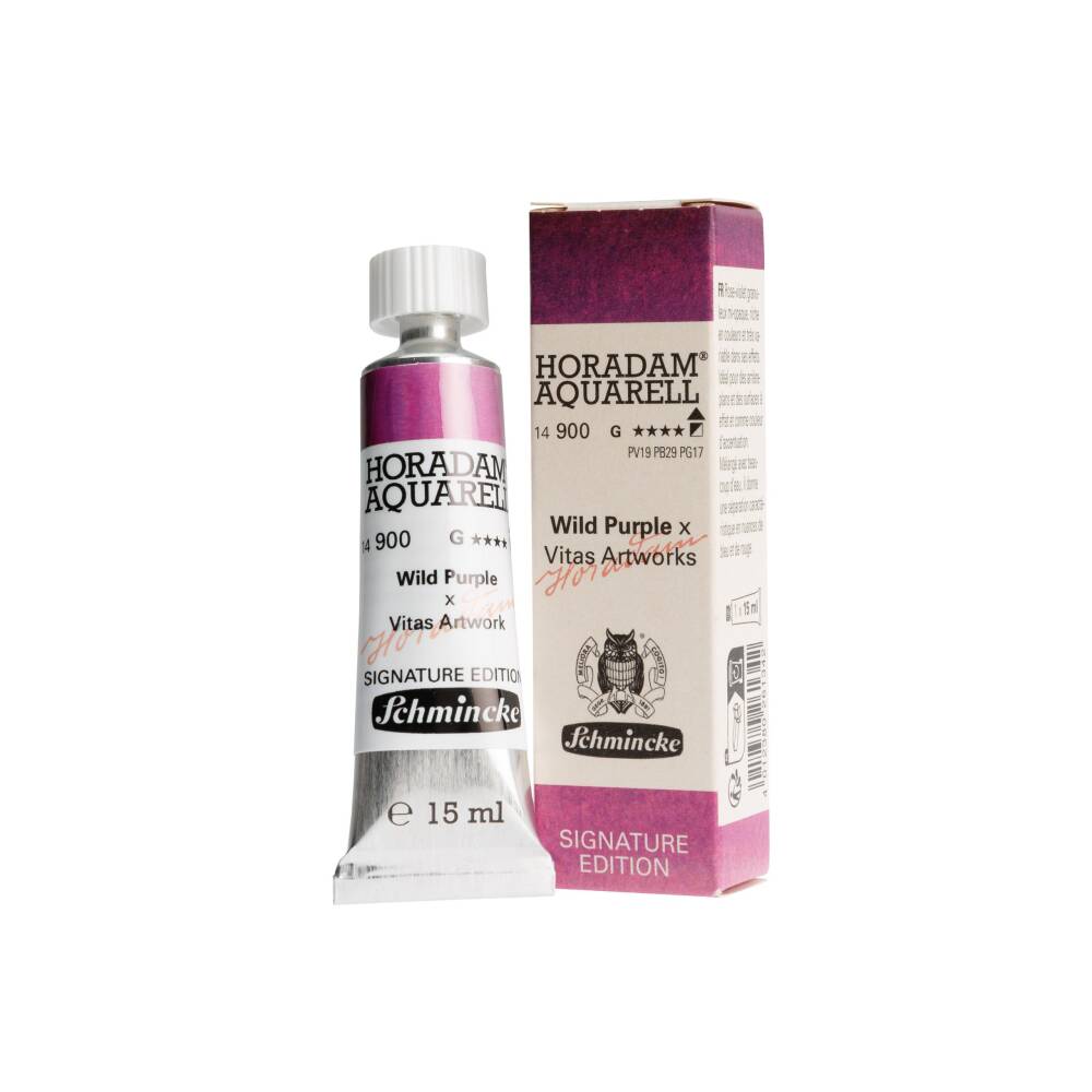 Schmincke Horadam Aquarell Signature Edition Özel Renkler Wild Purple 15 ml Tüp 900