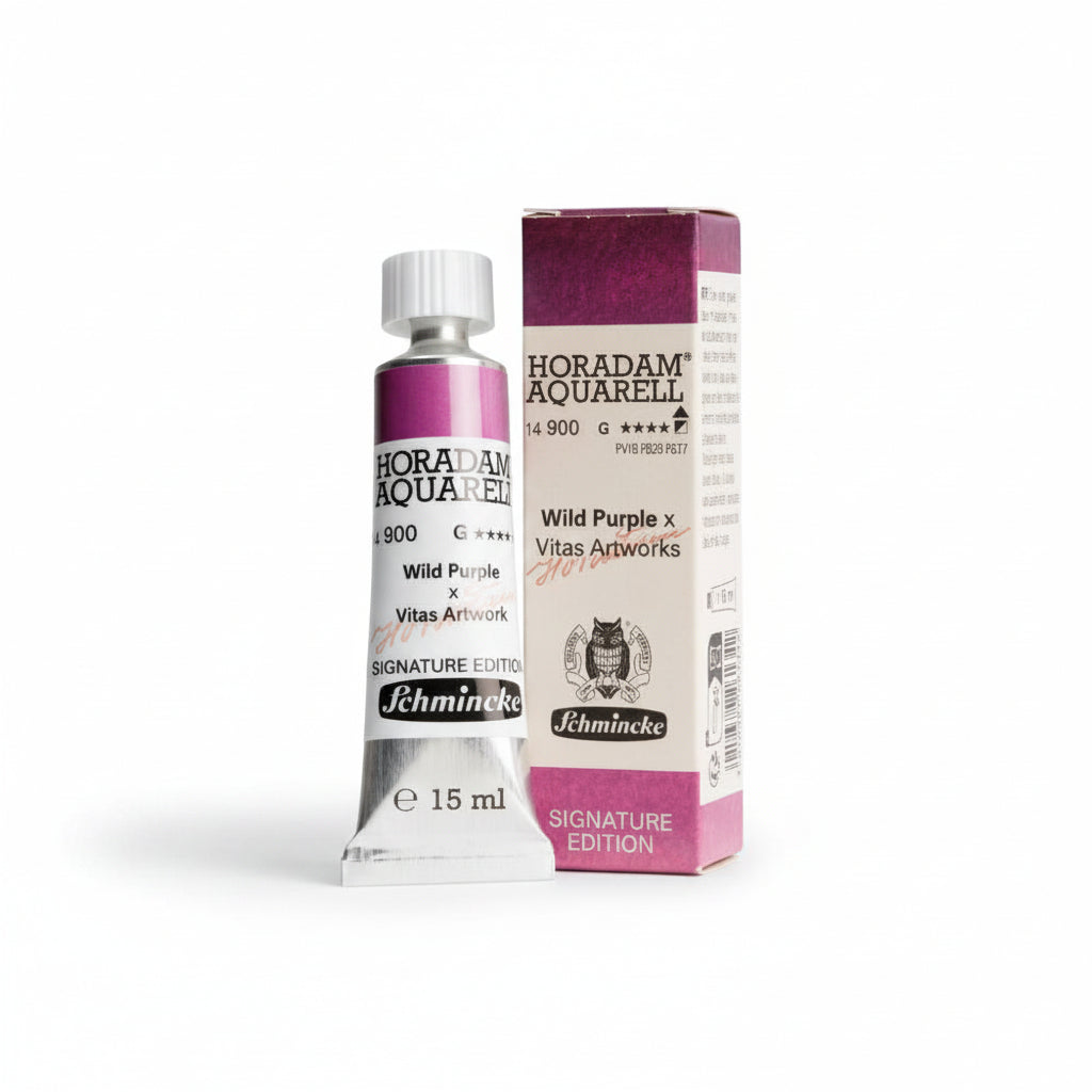 Schmincke Horadam Aquarell Signature Edition Özel Renkler Wild Purple 15 ml Tüp 900