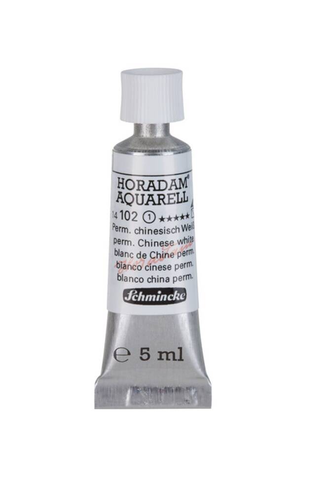 Schmincke Horadam Aquarell Suluboya 5 Ml Tüp 102 Permanent Chinese White