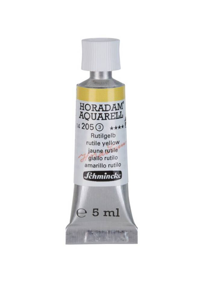 Schmincke Horadam Aquarell Suluboya 5 Ml Tüp 205 Rutile Yellow