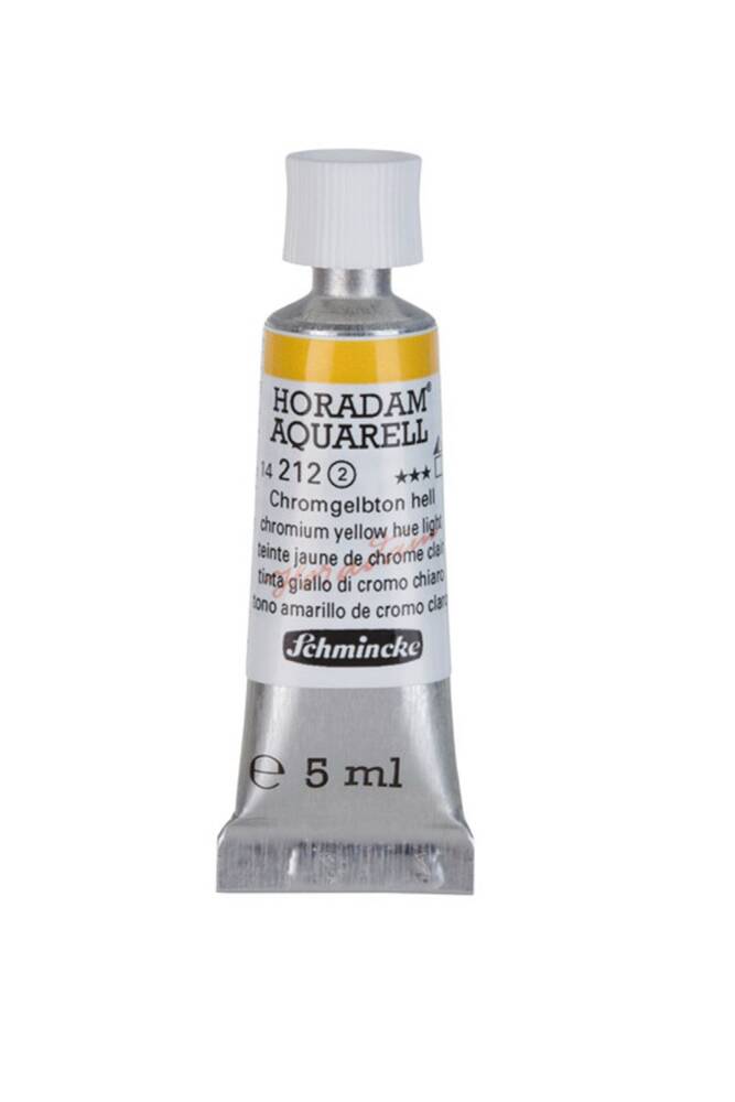 Schmincke Horadam Aquarell Suluboya 5 Ml Tüp 212 Chromium Yellow Hue Light