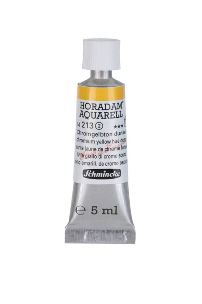 Schmincke Horadam Aquarell Suluboya 5 Ml Tüp 213 Chromium Yellow Hue Deep