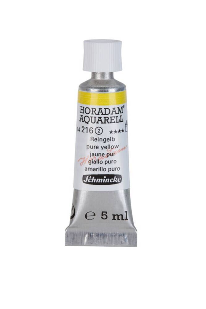 Schmincke Horadam Aquarell Suluboya 5 Ml Tüp 216 Pure Yellow