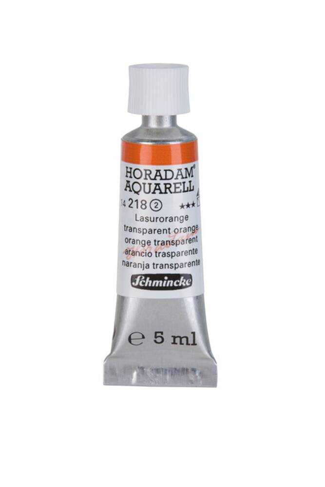 Schmincke Horadam Aquarell Suluboya 5 Ml Tüp 218 Transparent Orange